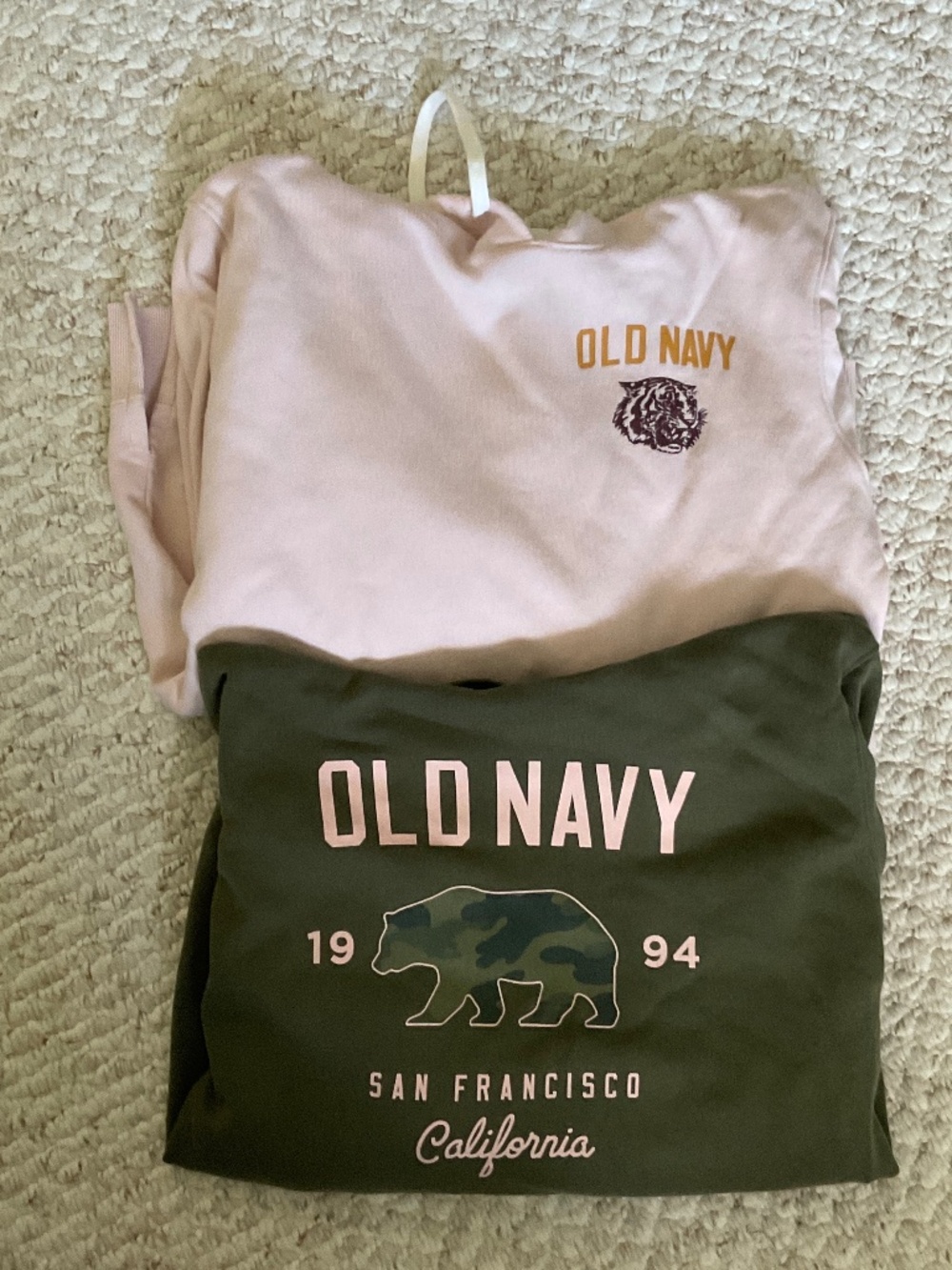 OLD NAVY HOODIES - SMALL